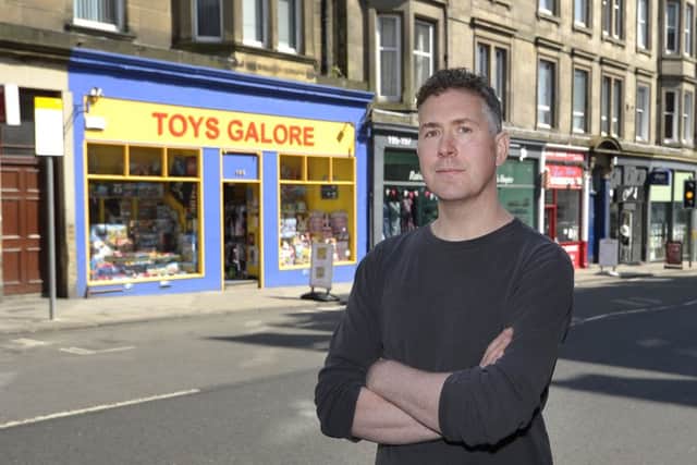 Donald Nairn of Toys Galore said parking fees and other council decisions are killing Edinburgh traders