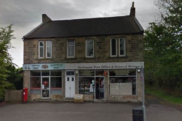 Dechmont Post Office. Picture: Google
