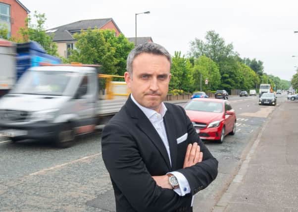 Alex Cole Hamilton has complained about the lack of speed cameras on the Maybury Road.
