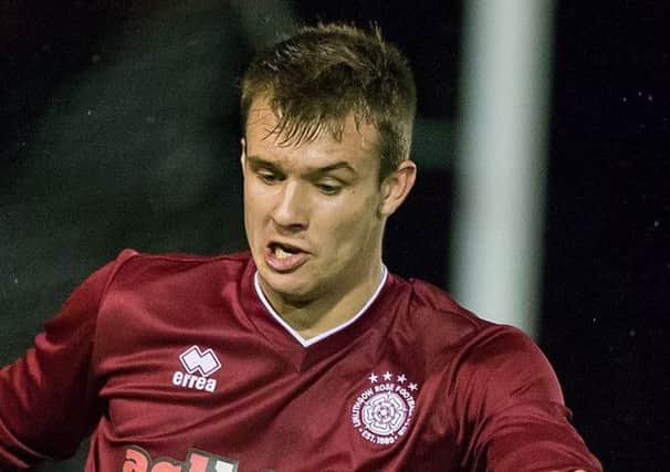 Linlithgow's Gary Thom scored from 50 yards
