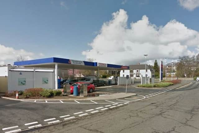 The petrol station was held up on Saturday morning. Picture; Google Maps