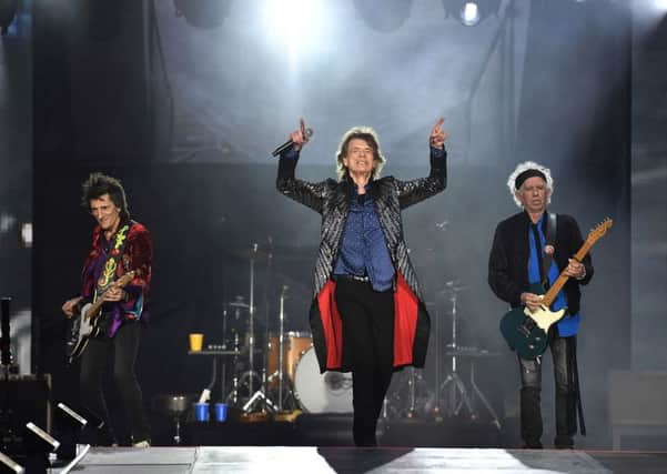 The Rolling Stones perform live on stage on the opening night of the european leg of their No Filter tour. Picture: Charles McQuillan/Getty Images