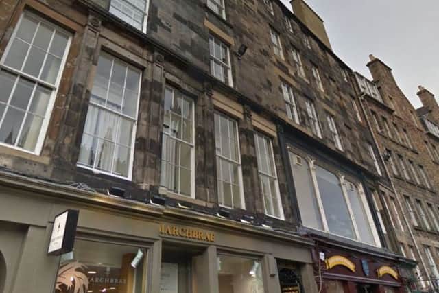 The video features a local above Marchbrae on the Royal Mile. Picture; Google Maps