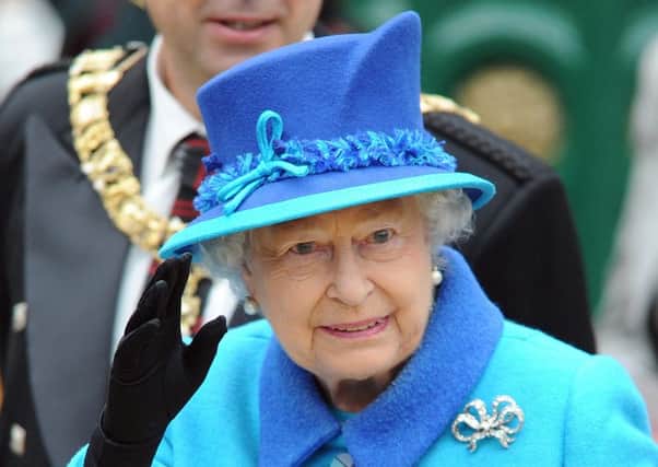The Queen during a visit to Edinburgh. Picture: Neil Hanna