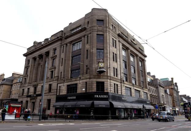 House of Fraser in Edinburgh is to close. Picture: Lisa Ferguson