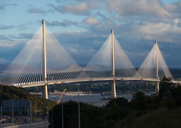 The Queensferry Crossing was named the best project of the decade following a public vote Picture: Transport Scotland