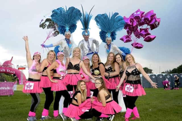 Thousands of fundraisers "Walked the Walk" as Hollywood came to Holyrood for the 13th MoonWalk Scotland. Picture: Neil Hanna