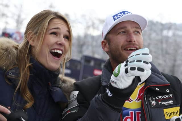 Bode Miller and his wife Morgan. (AP Photo/Giovanni Auletta, File)