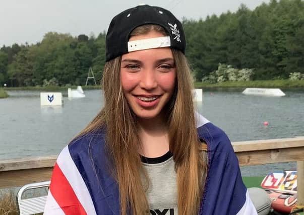 Eve Smith-Lang started wakeboarding at the age of eight