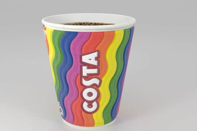 The cups are on sale in 11 stores across the Capital