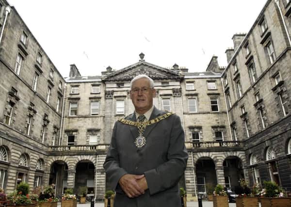 Lord Provost George Grubb pictured at the City Chambers. Picture: Jayne Emsley