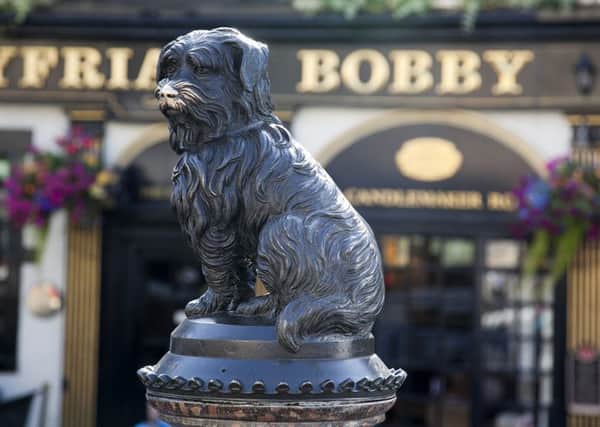 The Greyfriars Bobby statue is loved by many in the city