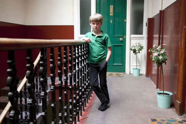 Tom Megaughin, who had his bike stolen from the stair in the Easter Road tenement