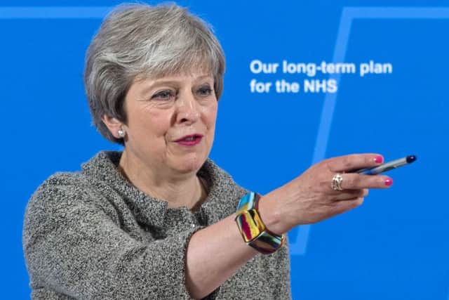 Theresa May's promise of a 'Brexit Bonus' for the NHS was a political masterstroke. Picture: Getty