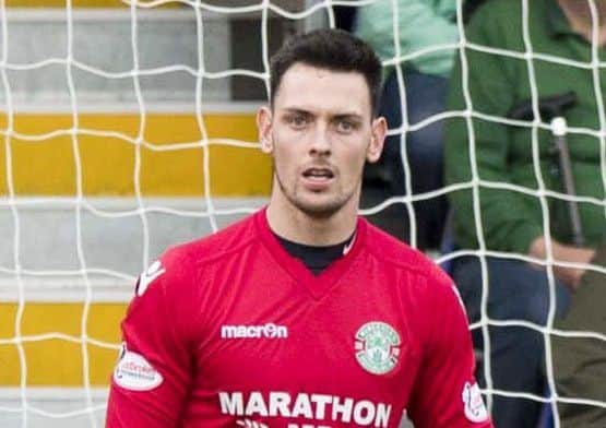 Ross Laidlaw has not played for Hibs since October last year. Pic: SNS