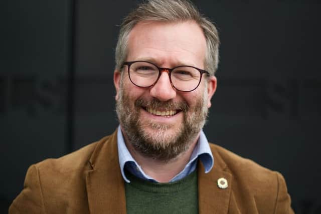 Chas Booth is a Green councillor for Leith and Edinburgh Greens transport spokesperson. Picture: John Devlin