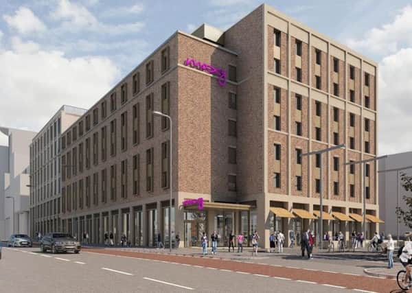 An artist's impression of the new hotel