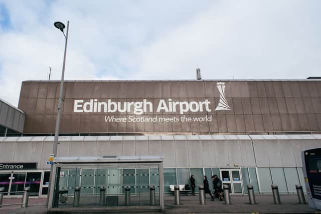 A flight has been delayed after a First Officer was stuck in traffic due to the Royal Highland Show.