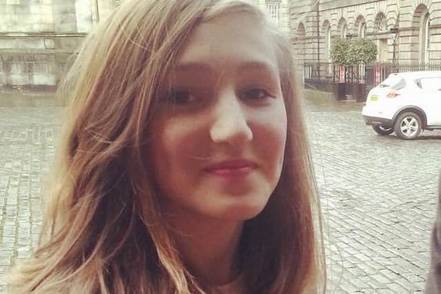 Keane Wallis-Bennett who died when a wall collapsed at Liberton High School in 2014.