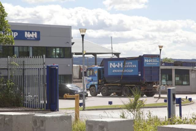 NWH Group depot in Dalkeith. Picture: TSPL
