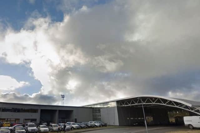 Hibs fans face a long and expensive journey to Vagar airport. Picture; Google Maps
