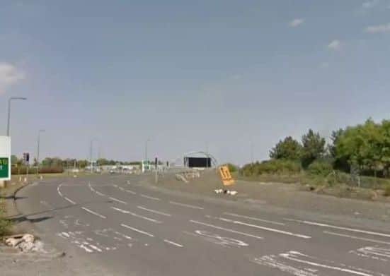A man has been charged following a road rage incident at Gogarburn