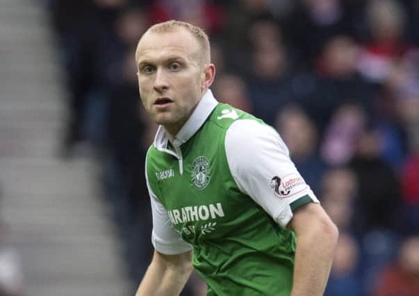 Dylan McGeouch's Hibs contract expires at the end of June. Pic: SNS