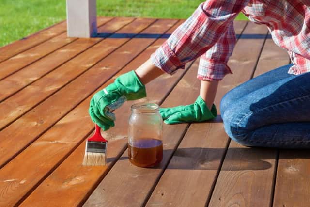 Wood decking needs to be well protected from the elements to extend its lifespan