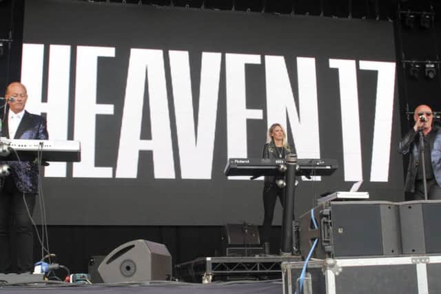 Heaven 17 at Let's Rock Scotland 2018, at Dalkeith Country Park. Photo by Shotbyagun Photography.