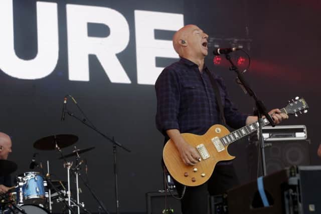 Midge Ure on the main stage at Let's Rock. Photo by Shotbyagun Photography.