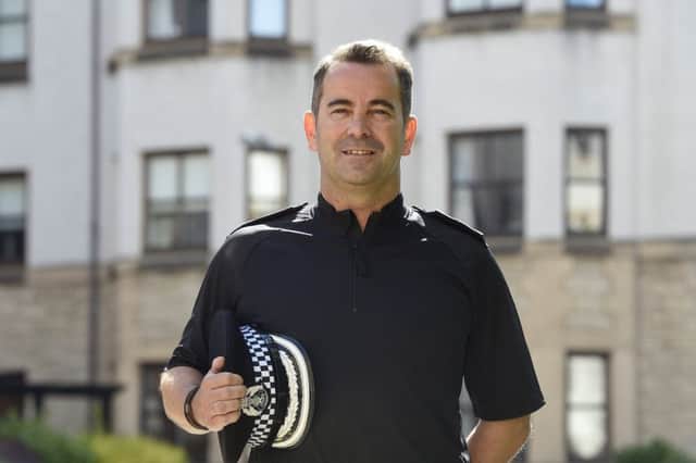 Chief Superintendent Gareth Blair is the new Divisional Commander for Edinburgh. Picture: Greg Macvean