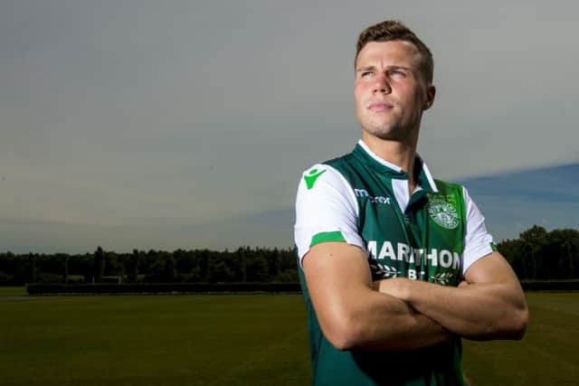Florian Kamberi insists second place should be the target again for Hibs next season. Picture: SNS Group