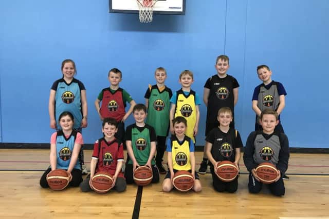 West Edinburgh Warriors. 
Basketball team

February Camp Primary.