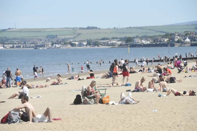 Scotland is set to the hottest day in 125 years. Picture: Greg Macvean
