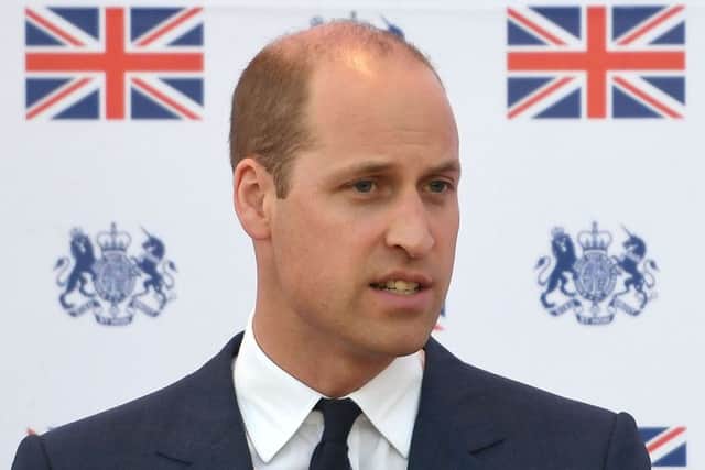 The Duke of Cambridge is presenting medals today in Edinburgh. Picture: Joe Giddens/PA Wire