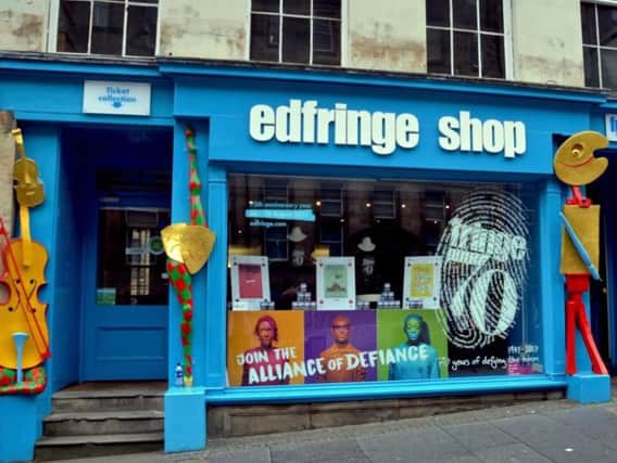 You can buy and collect tickets from the Edinburgh Fringe shop and box office throughout August (Photo: Shutterstock)