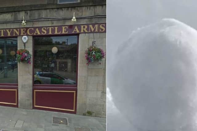 The incident took place at the Tynecastle Arms