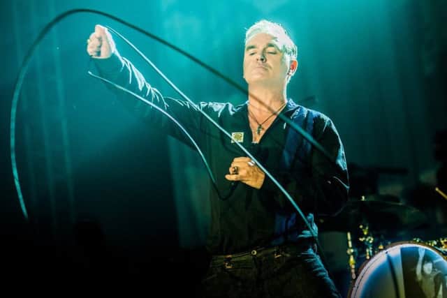 Morrissey's promising an 'intimate show' at the Usher Hall