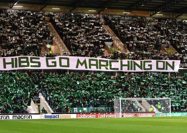 Hibs fans backed the club in their thousands last season and are set to do the same for the upcoming campaign. Picture: SNS Group