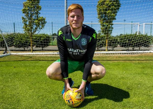 Adam Bogdan pictured at the Hibernian Training Centre. Picture: SNS Group