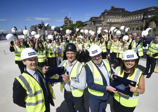 The new UK Government hub planned for New Waverley in the heart of Edinburgh's Old Town has reached a significant milestone. Picture: Greg Macvean