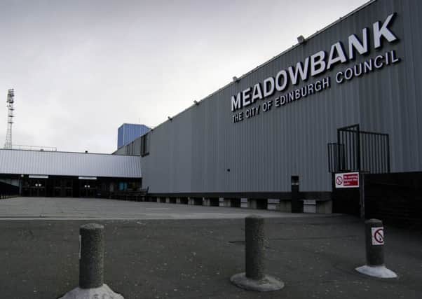 Meadowbank Stadium's rebuild is facing a 27 million pound black hole say critics. Picture: Callum Bennetts