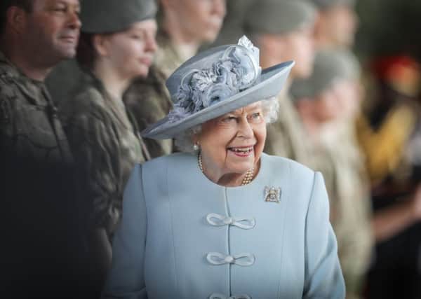 Smiles from the Queen during her visit to Edinburgh. Photo: Kris Miller/DCT Media