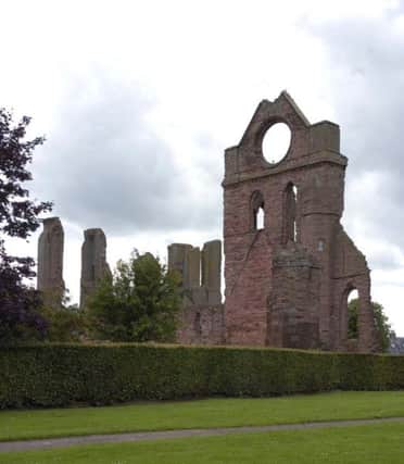 Arbroath Abbey has been attacked by vandals.