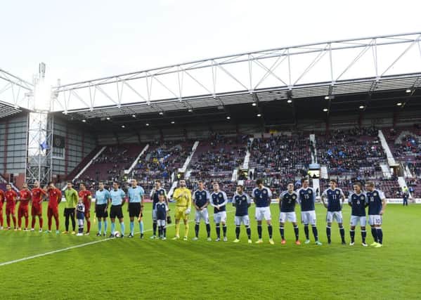 Scotland U21s last played at Tynecastle in 2016. Picture: SNS/Craig Foy