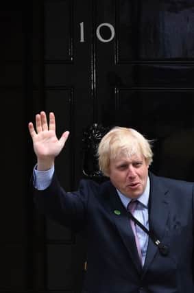 Boris Johnson at a meeting in Downing Street. Picture; PA