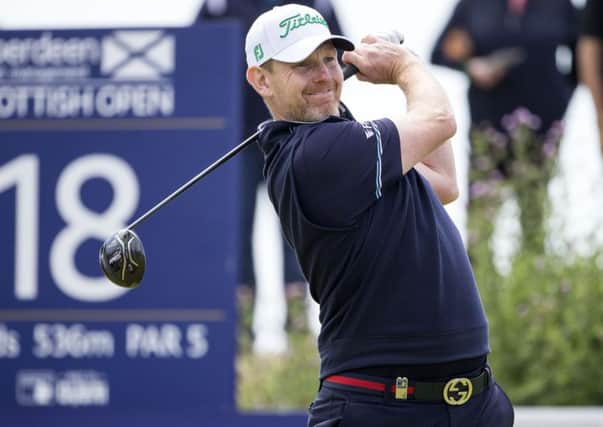 Stephen Gallacher hopes playing on home soil will give his game a boost