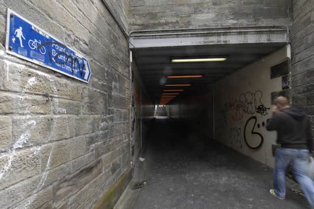 Tefler Subway connects Dalry to Fountainbridge. Picture: TSPL