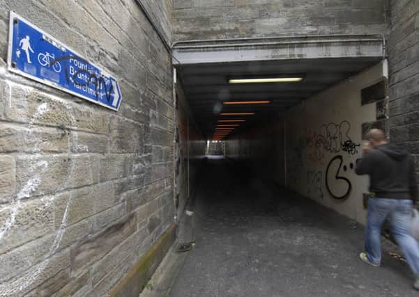 Tefler Subway connects Dalry to Fountainbridge. Picture: TSPL