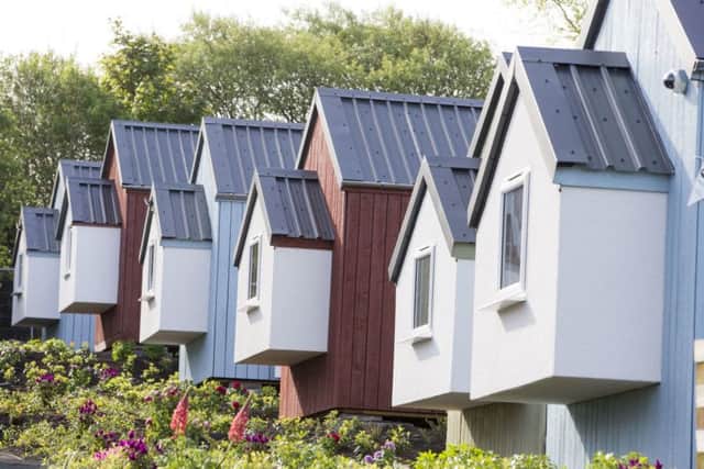 Peter Sutton wants to put nesthouses, like those at the Social Bite Village in the grounds of St Cuthbert's